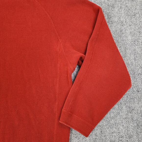 Tommy Bahama Sweater Mens XL Red Gray Reversible Long Sleeve Island Zone Flip - Picture 11 of 16